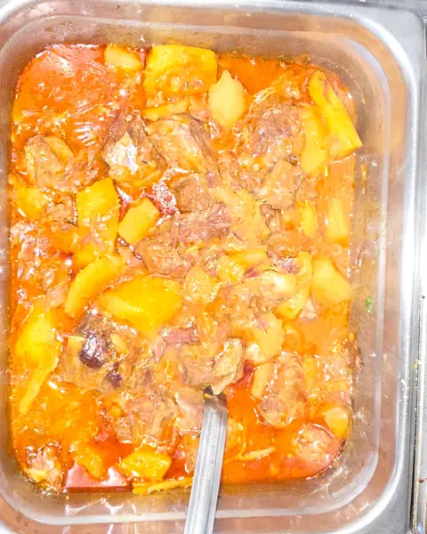 Beef stew with potatoes